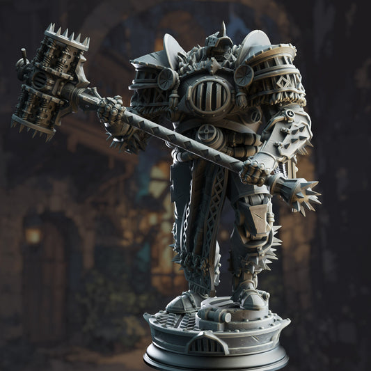 3D Printed Warforged Colossus by DM Stash