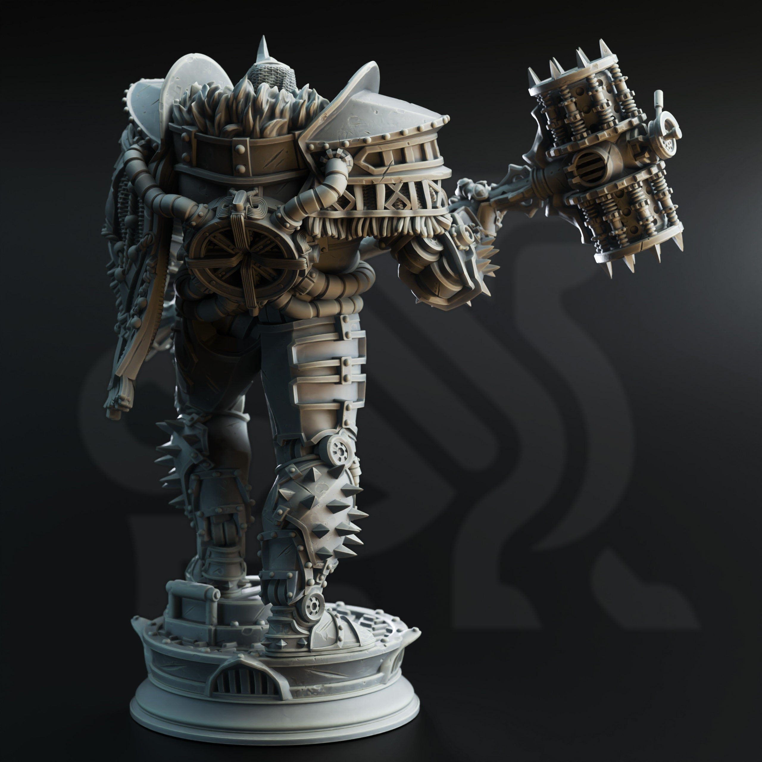 3D Printed Warforged Colossus by DM Stash – Last Hope Miniatures