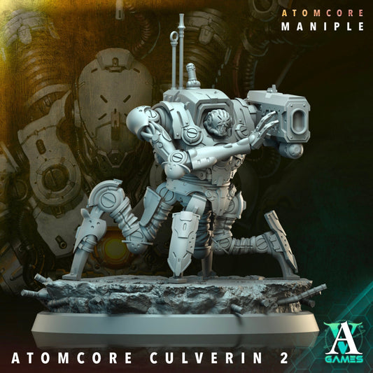 3D Printed Atomcore Culverin by Archvillain Games