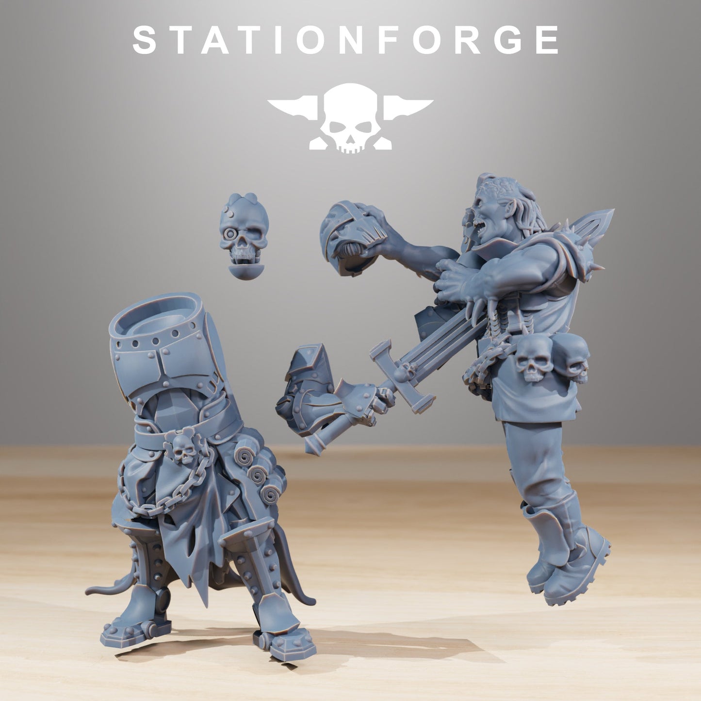 3D Printed Phythonicus Exterminator by StationForge Miniatures