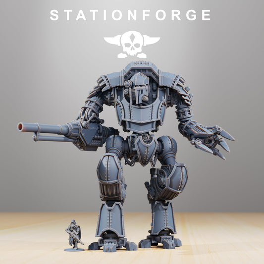 3D Printed Scavenger Defender Mk1 by StationForge Miniatures