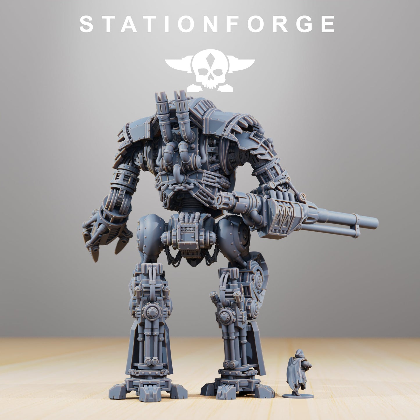 3D Printed Scavenger Defender Mk1 by StationForge Miniatures