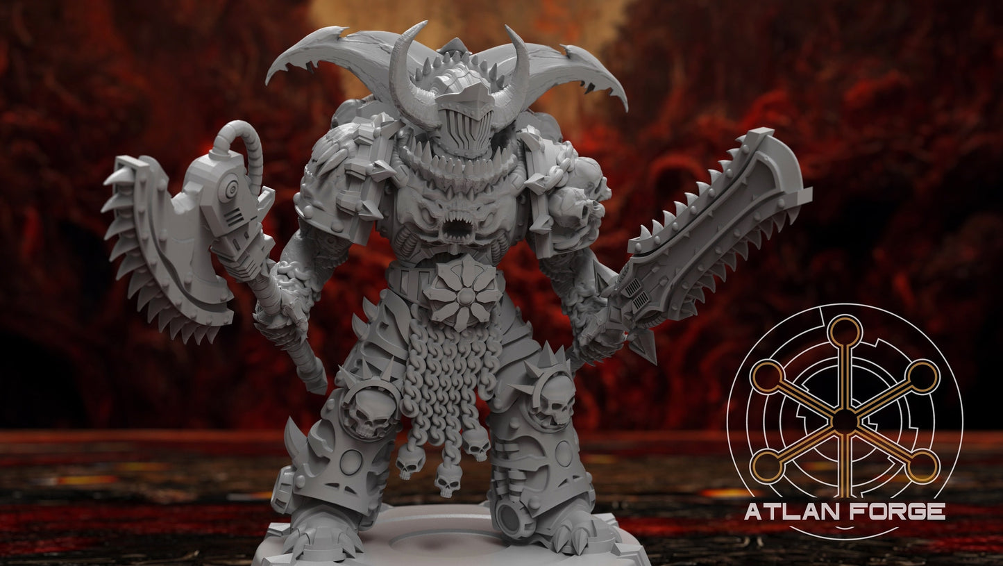 3d Printed Champions of Hades by Atlan Forge Miniatures