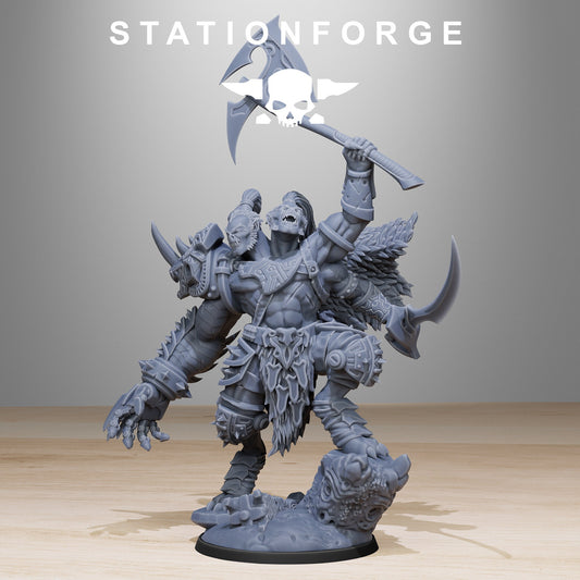 3D Printed Corrupted Gladiator by StationForge Miniatures