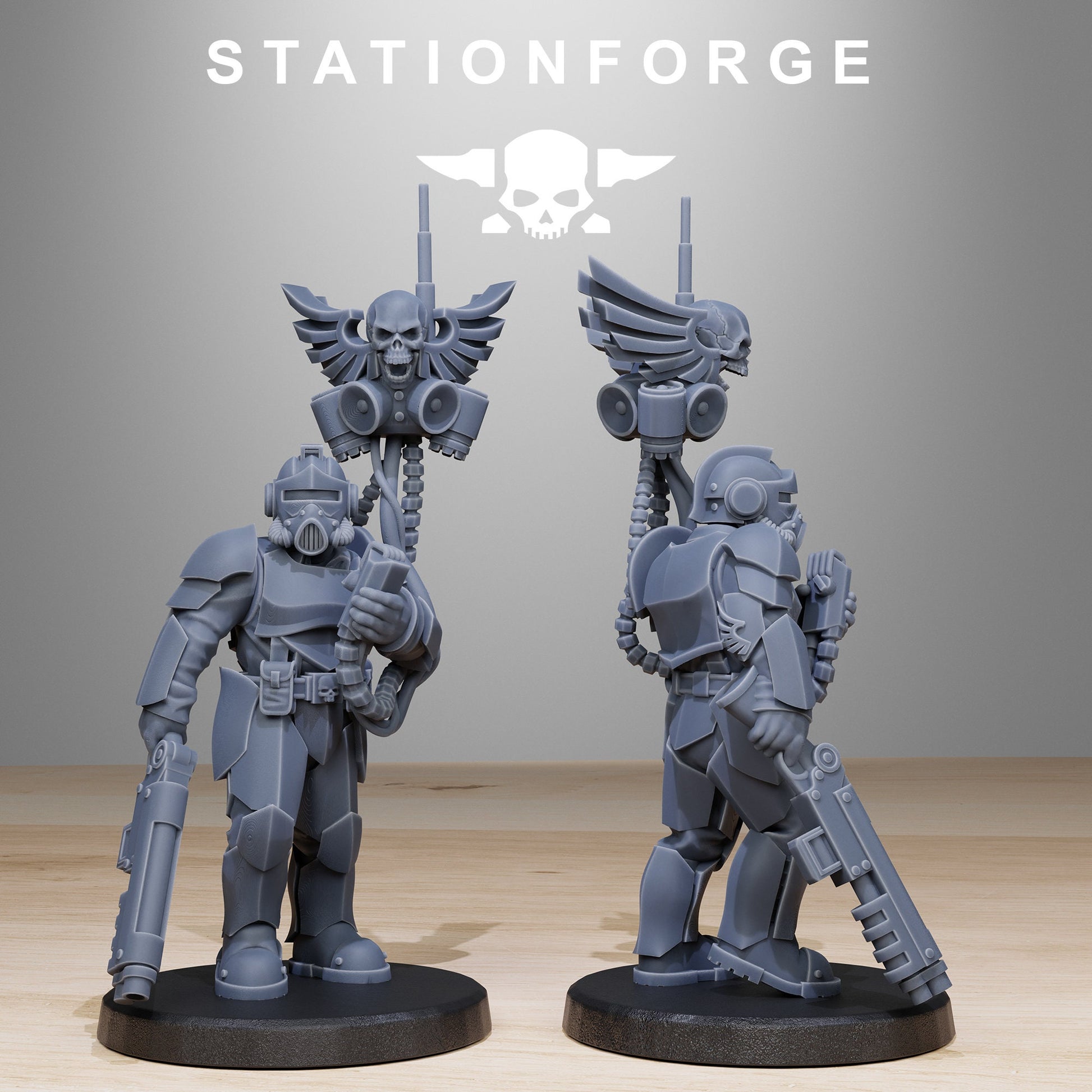 3D Printed GrimGuard Enforcers by StationForge Miniatures – Last Hope ...