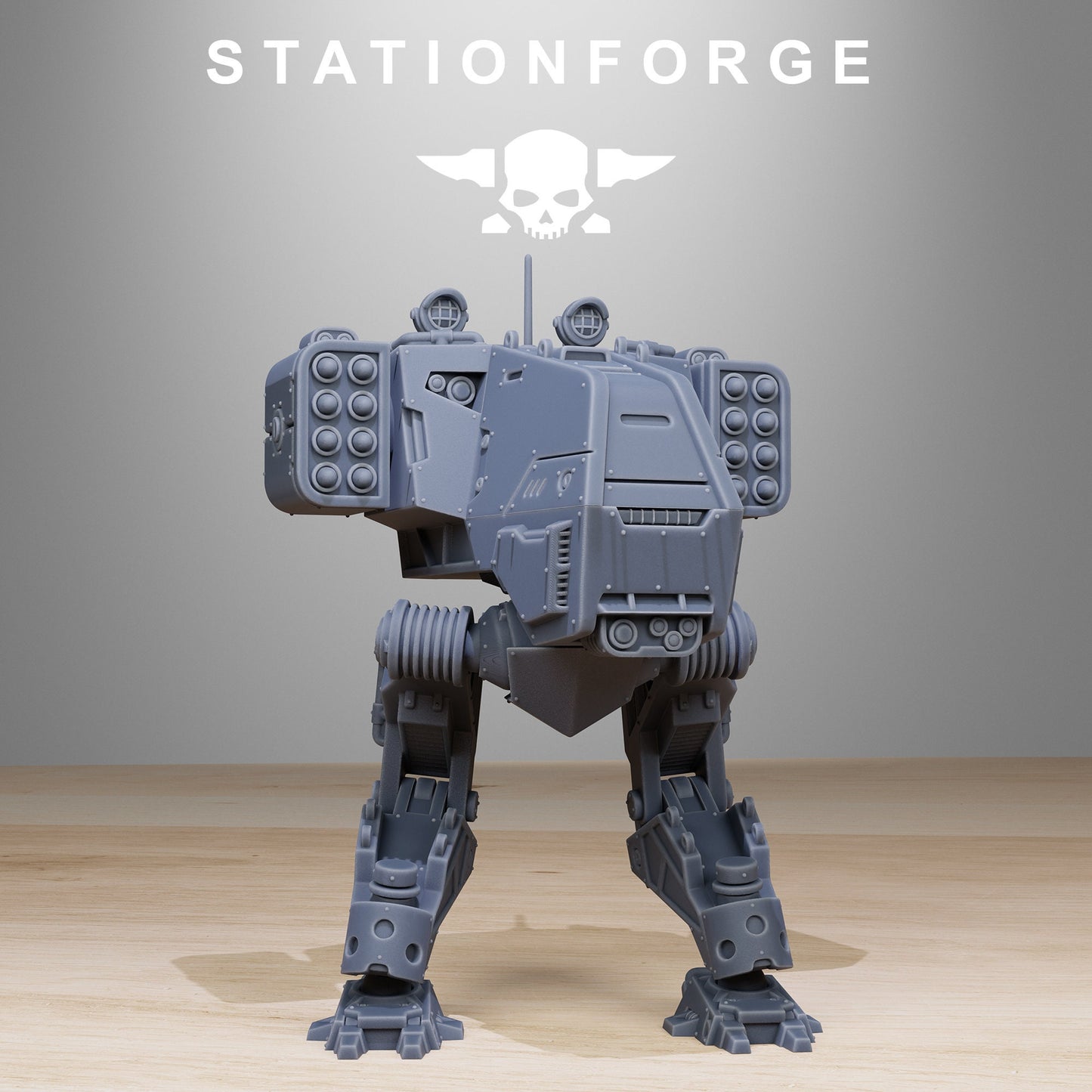 3D Printed Vaskar Walker by StationForge Miniatures