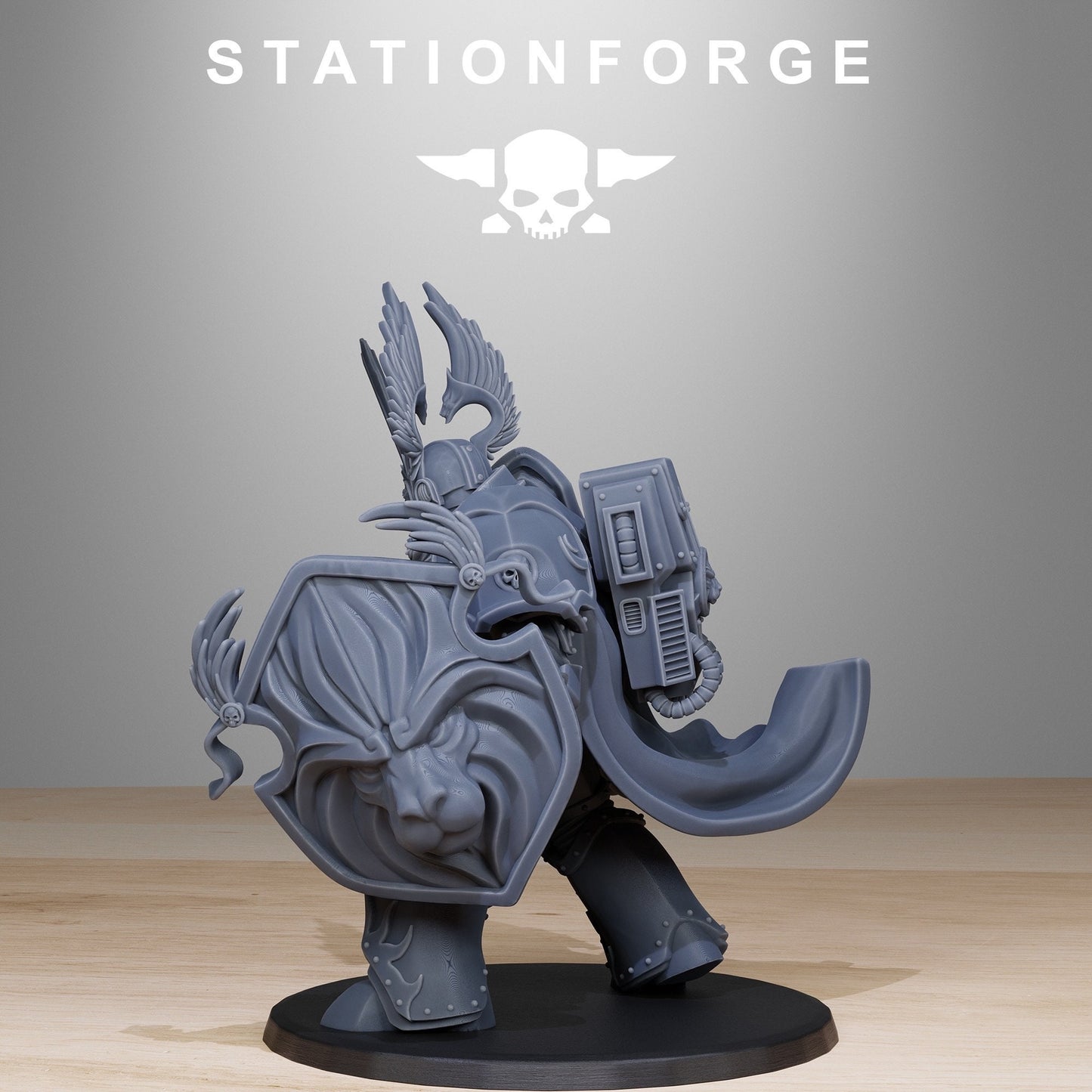 3D Printed Socratis Archon by StationForge Miniatures