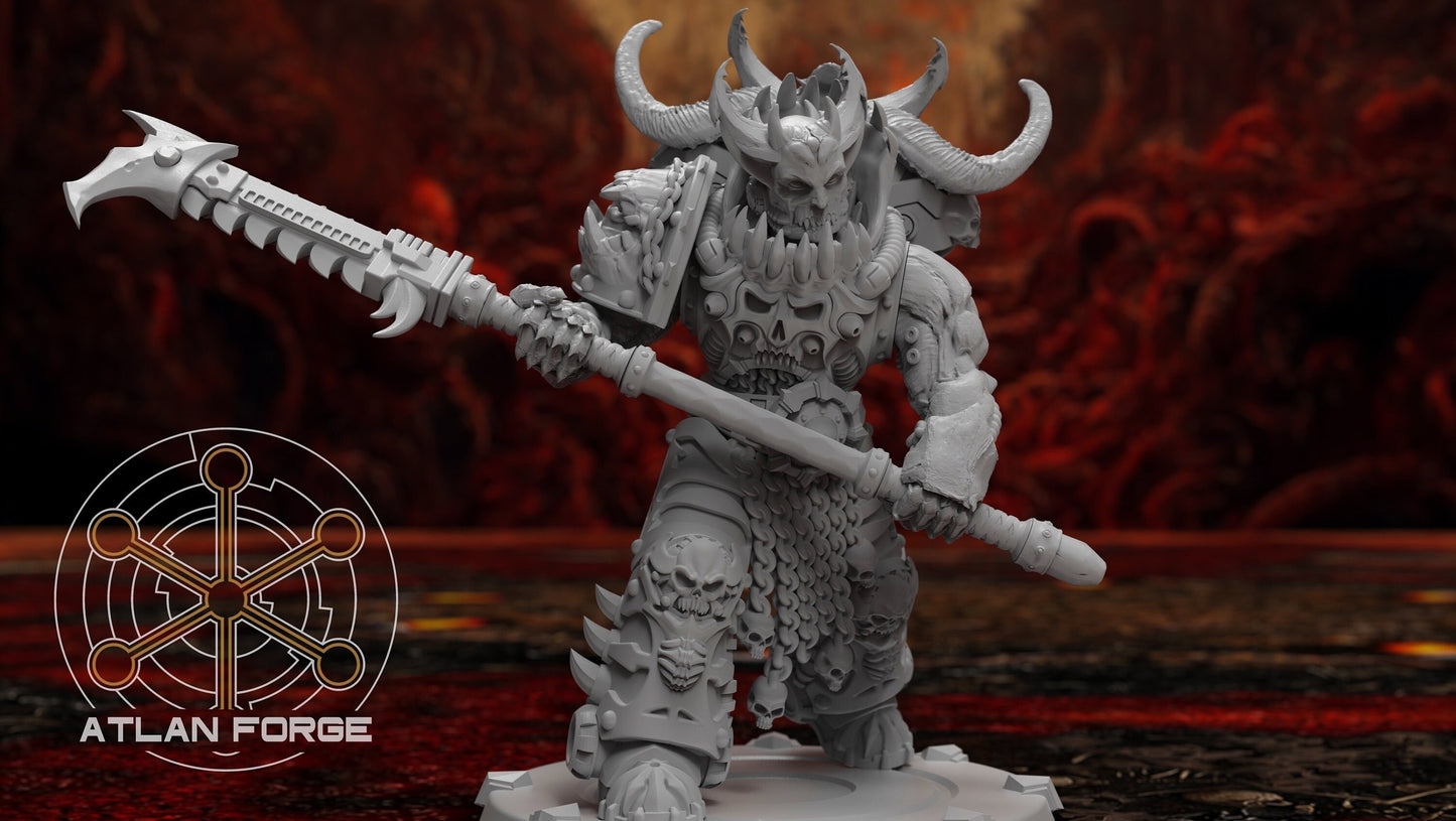 3d Printed Champions of Hades by Atlan Forge Miniatures