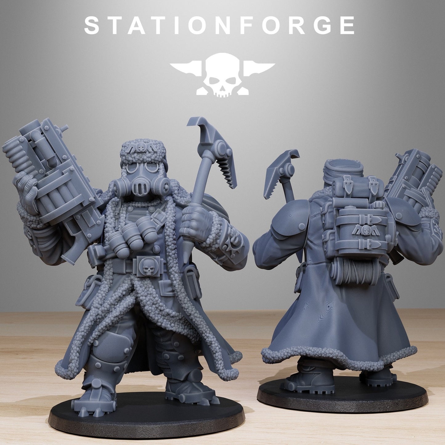 3D Printed Frostwatch Mutants x10 by StationForge Miniatures