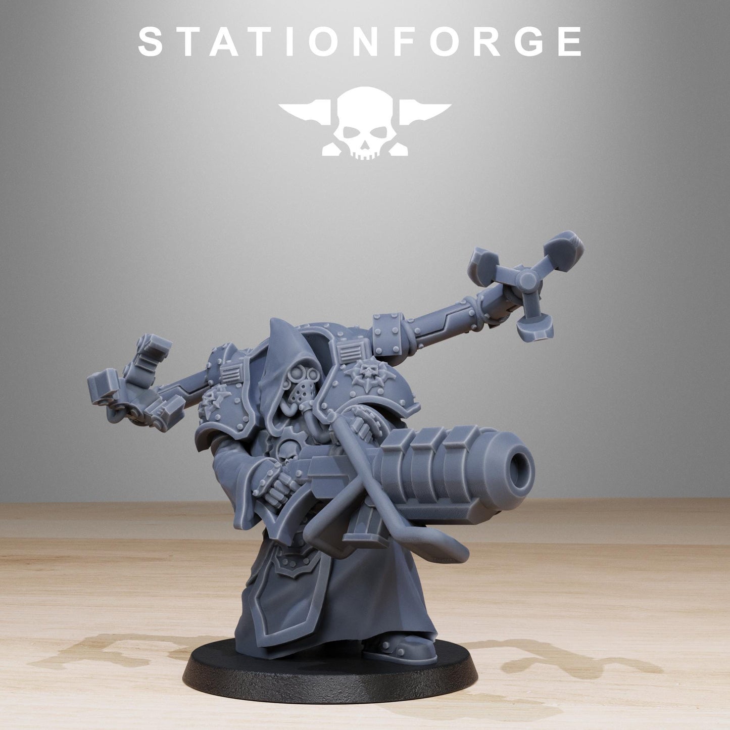 3D Printed Scavenger Volatiles Infantry by StationForge Miniatures