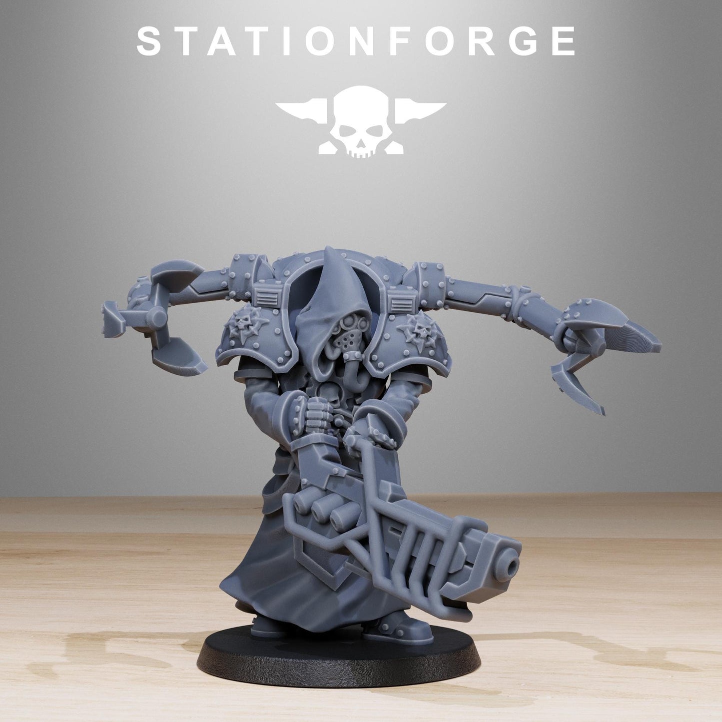 3D Printed Scavenger Volatiles Infantry by StationForge Miniatures