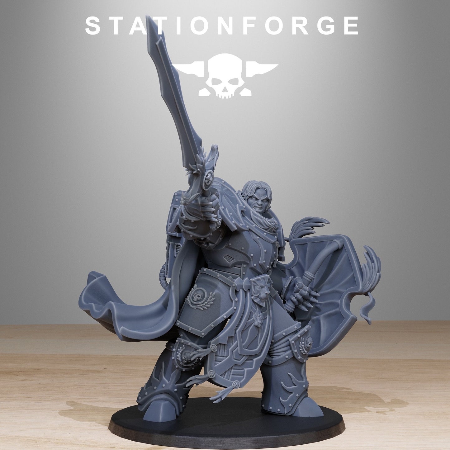 3D Printed Socratis Archon by StationForge Miniatures