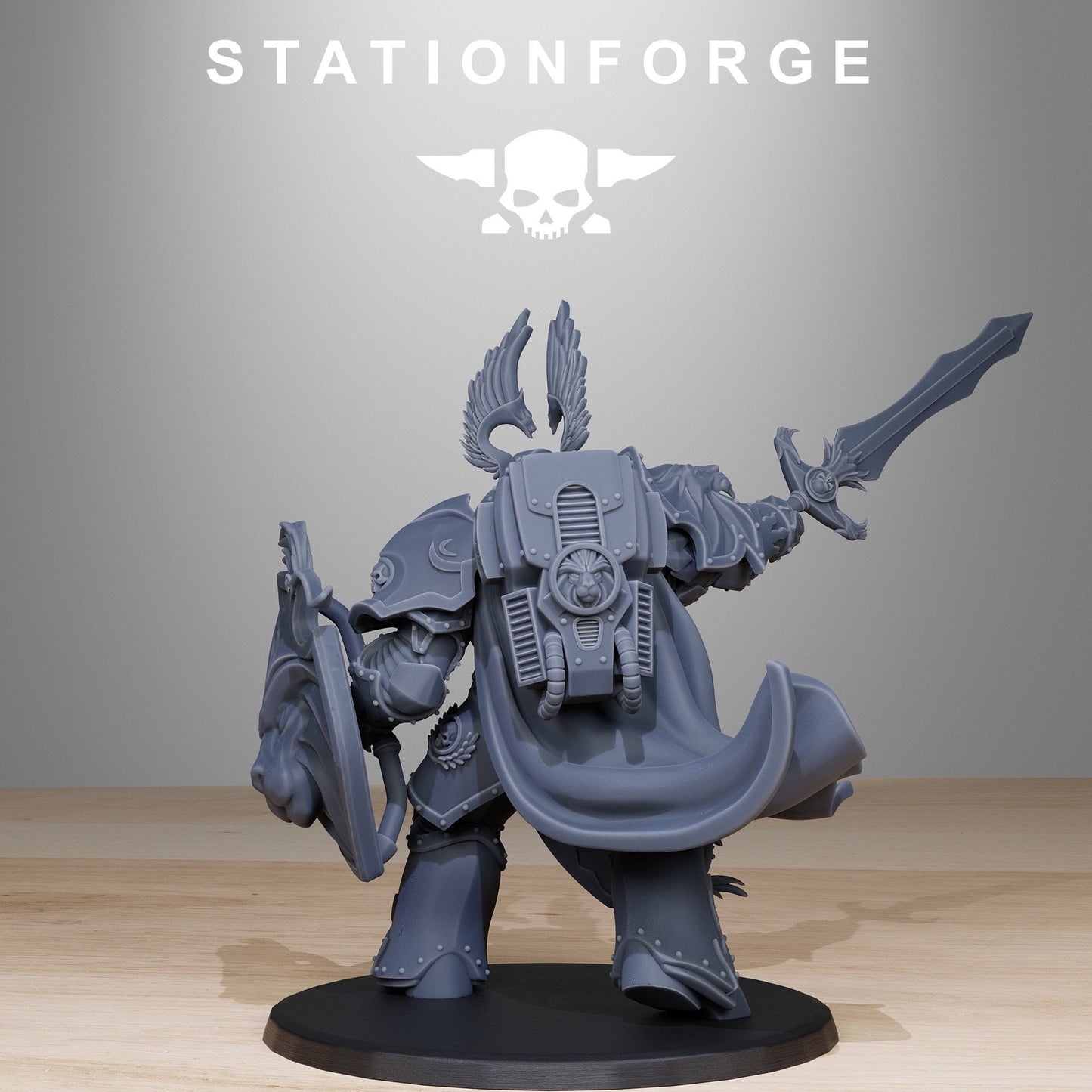 3D Printed Socratis Archon by StationForge Miniatures