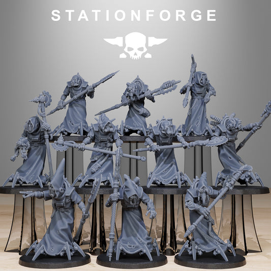 3D Printed Scavenger Elders by StationForge Miniatures