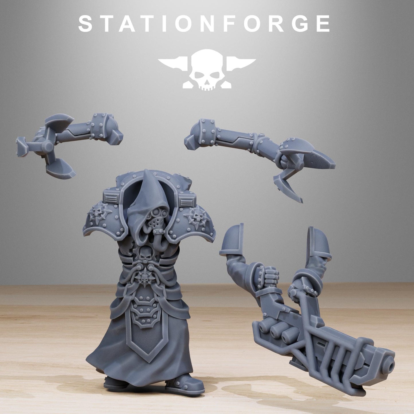 3D Printed Scavenger Volatiles Infantry by StationForge Miniatures