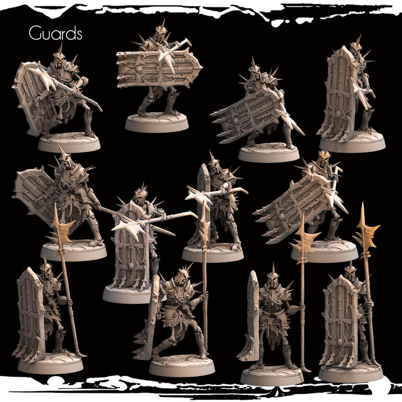 3d Printed Skeletal Guards by Monolith Arts – Last Hope Miniatures