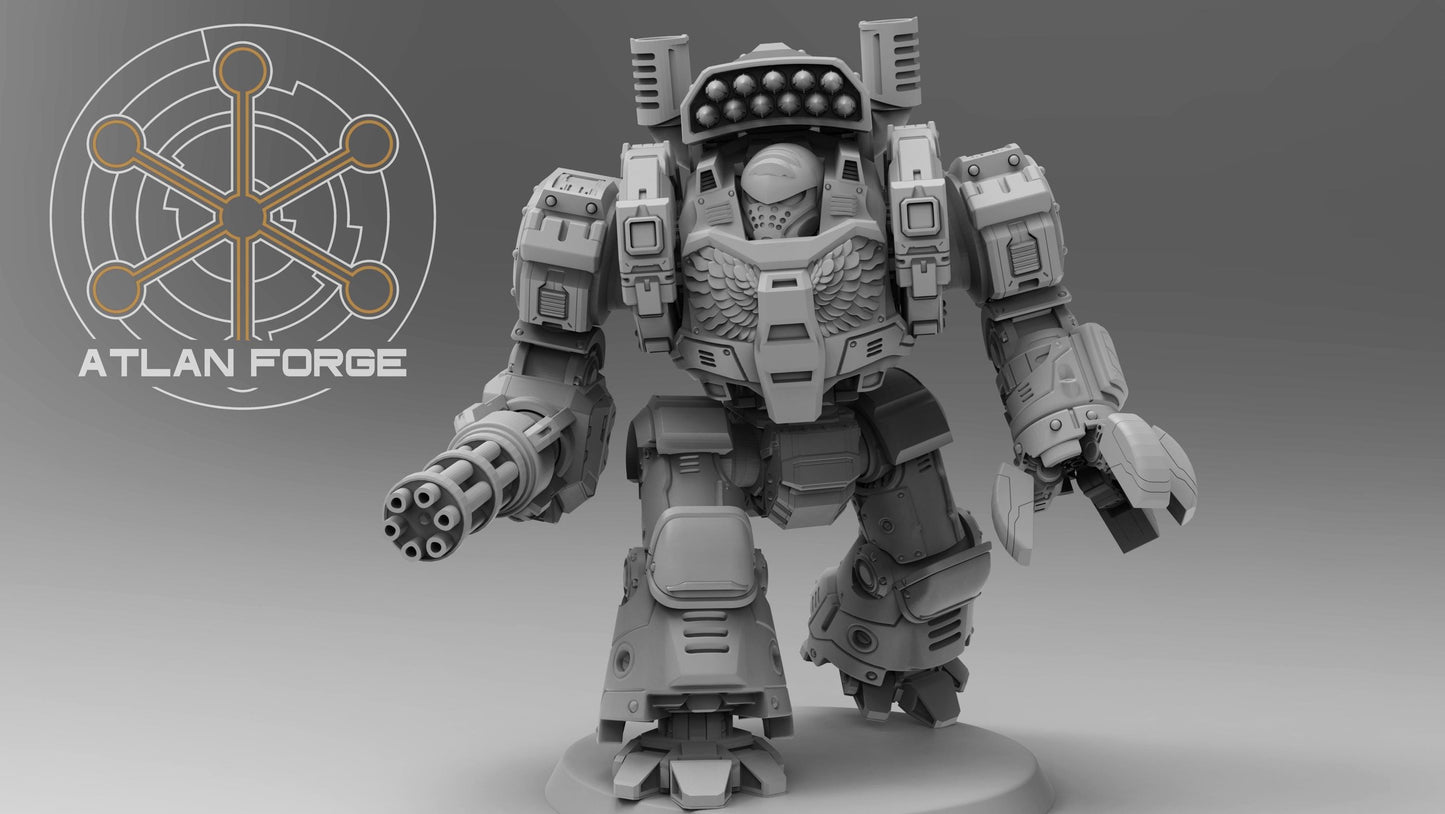 3d Printed Velox Class Ancient Armor by Atlan Forge Miniatures