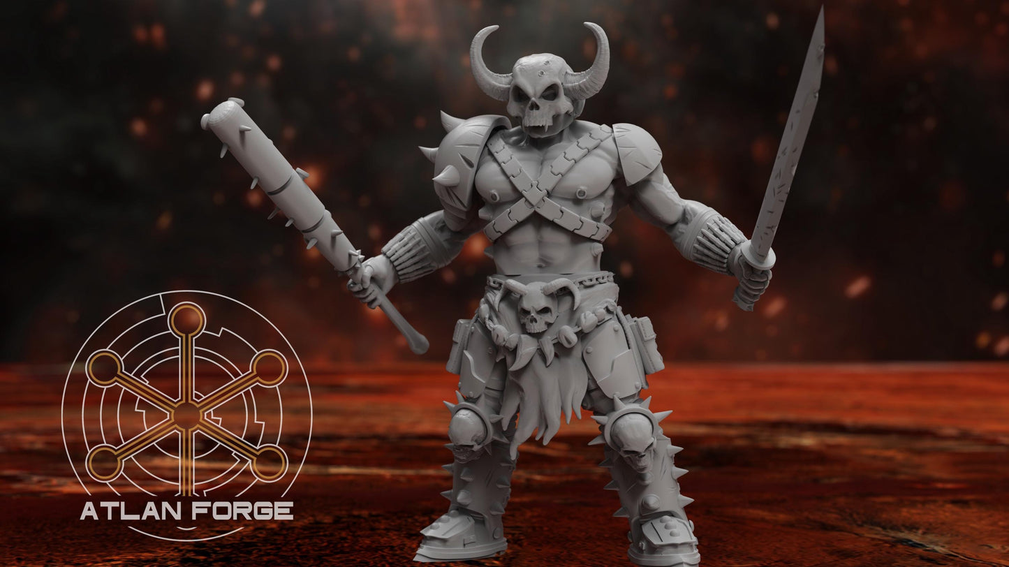 3d Printed Hades Cultists by Atlan Forge Miniatures