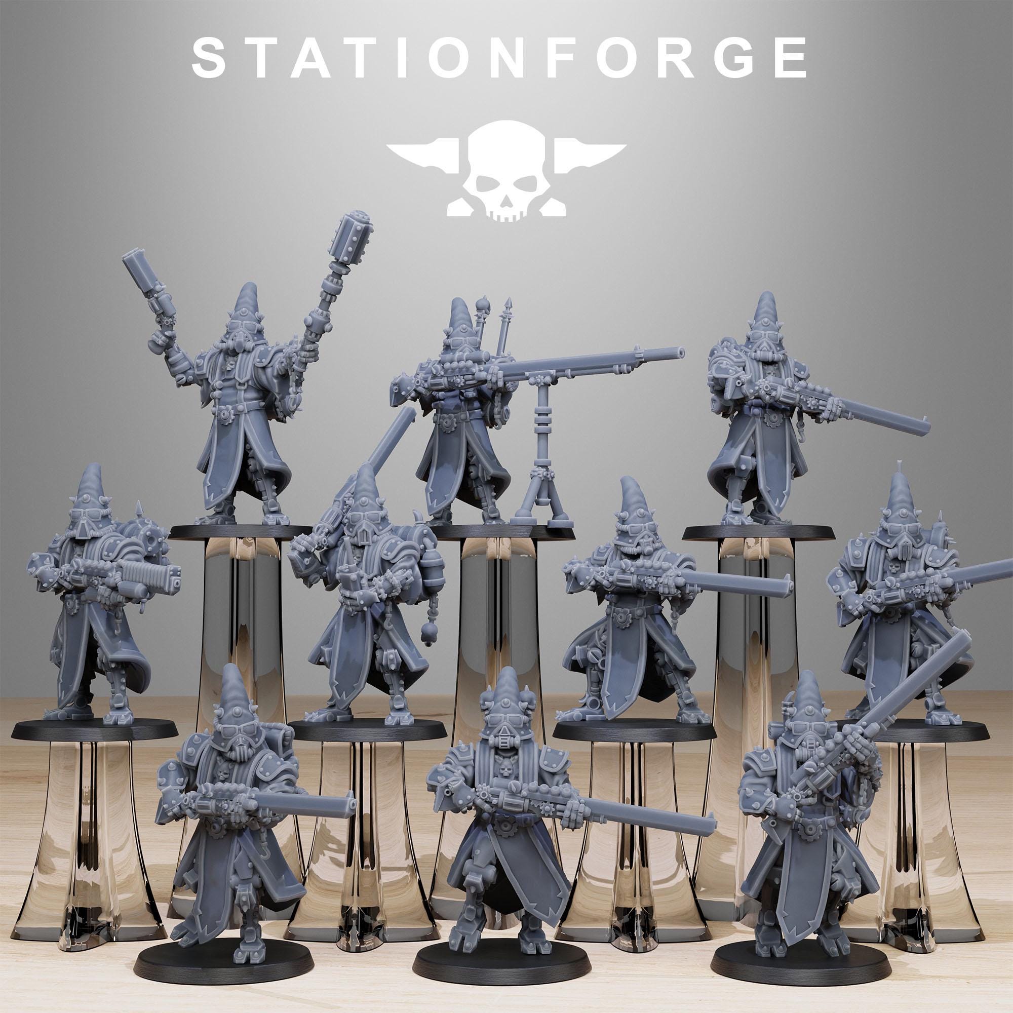 3D Printed Scavenger Cultists by StationForge Miniatures – Last Hope ...