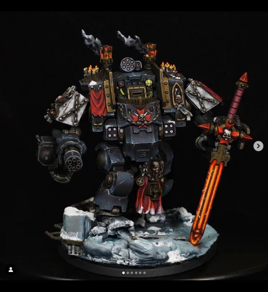 3d Printed Dreadnought Upgrade Kit by Greytide Studio