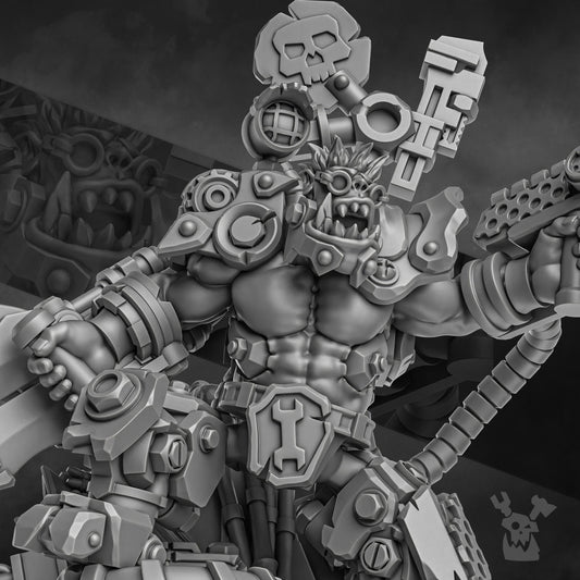 3d Printed Da Ork Tech by DakkaDakka Miniatures