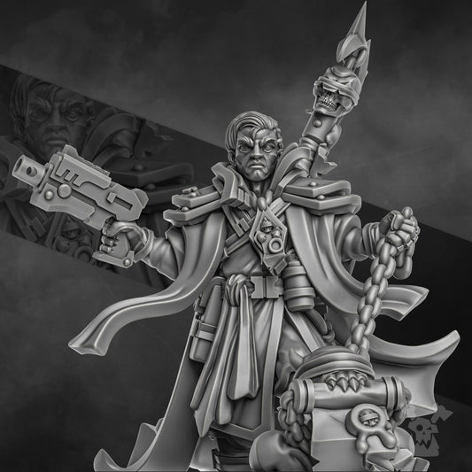 3d Printed Imperial Investigator by DakkaDakka Miniatures