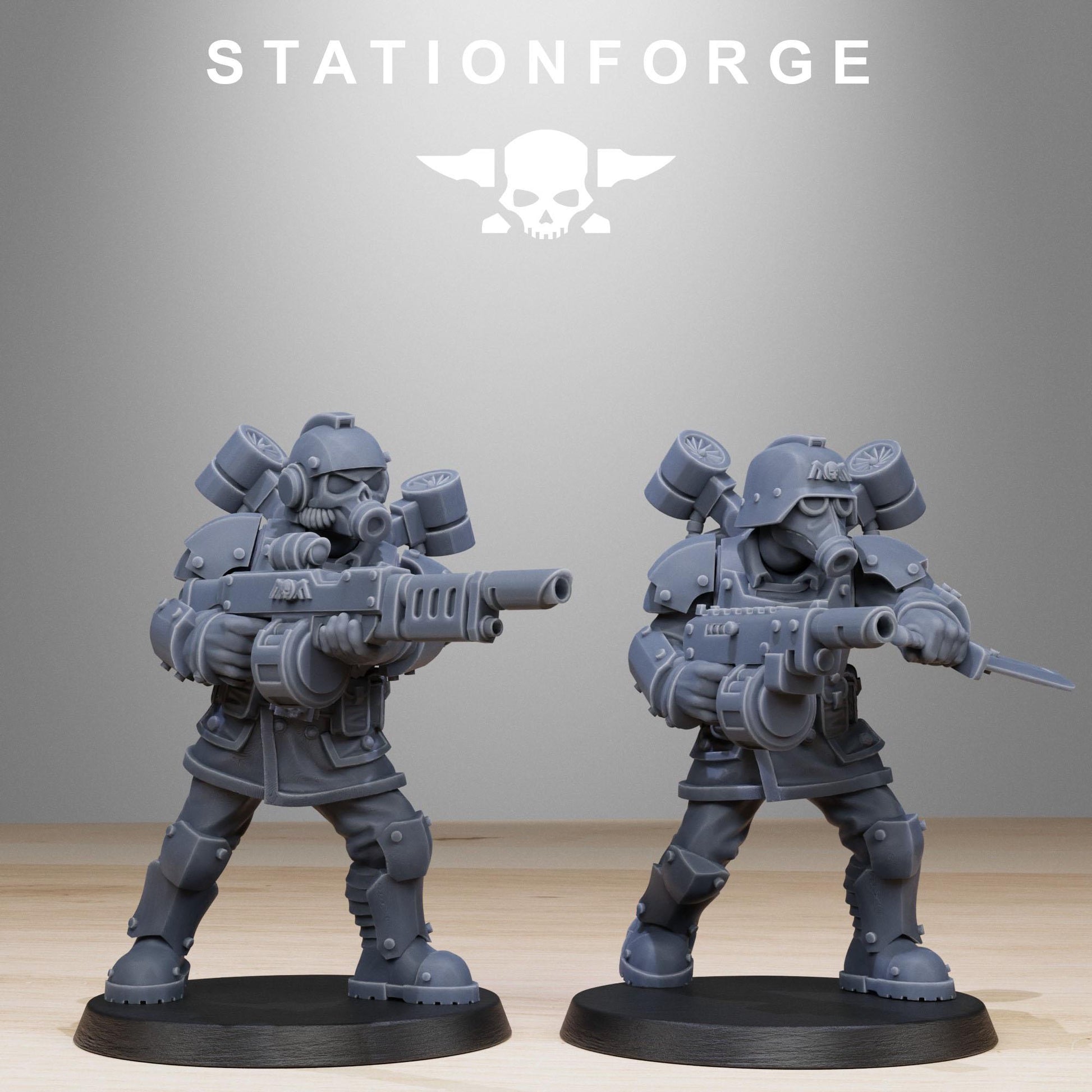 3D Printed GrimGuard Aerotroops by StationForge Miniatures – Last Hope ...