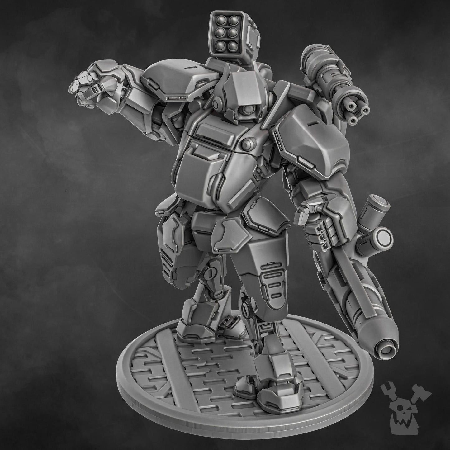 3d Printed Mech Blitz Suits by DakkaDakka Miniatures