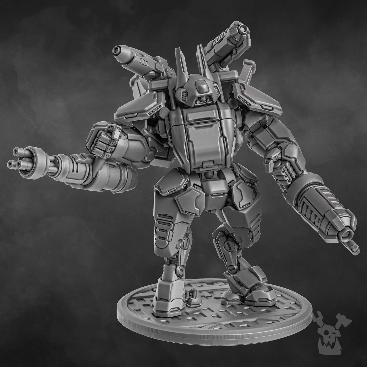 3d Printed Mech Blitz Suits by DakkaDakka Miniatures