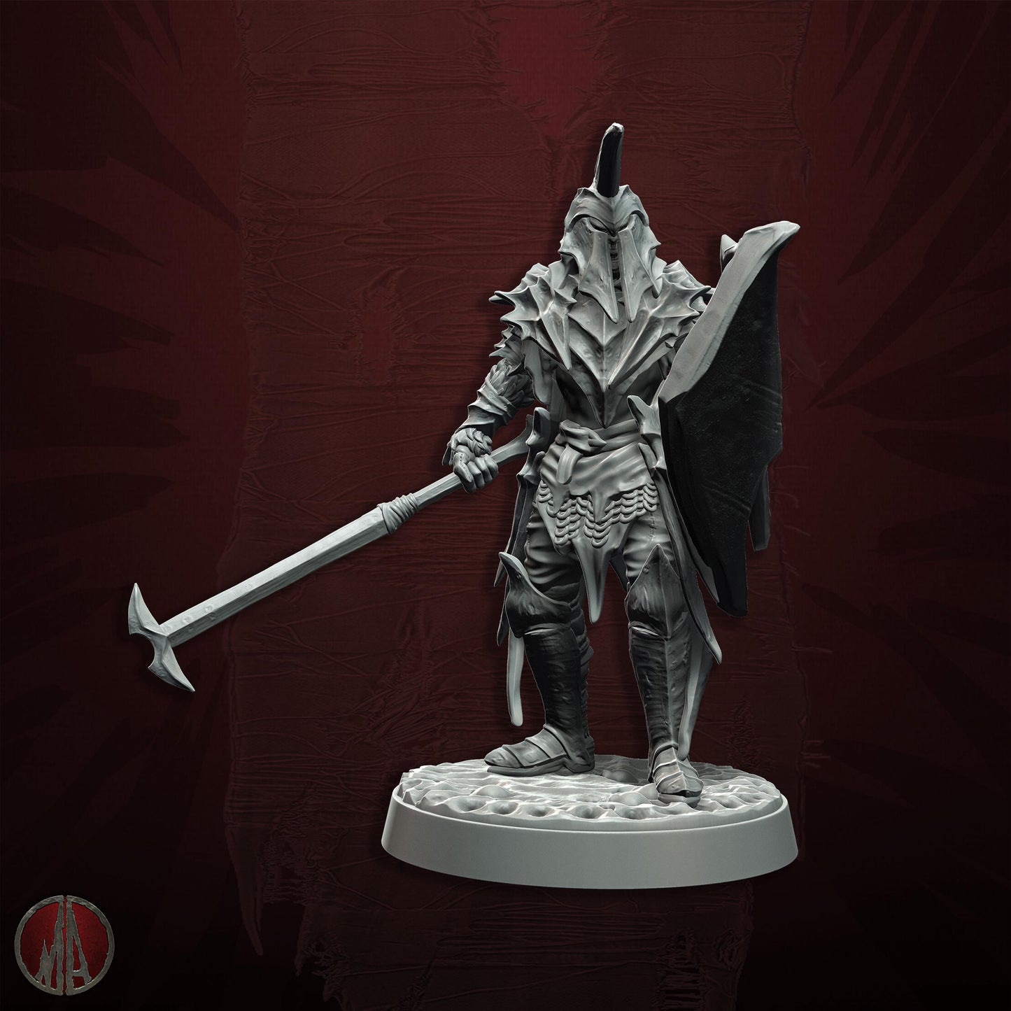 3D printed Orc Warriors by Monolith Arts