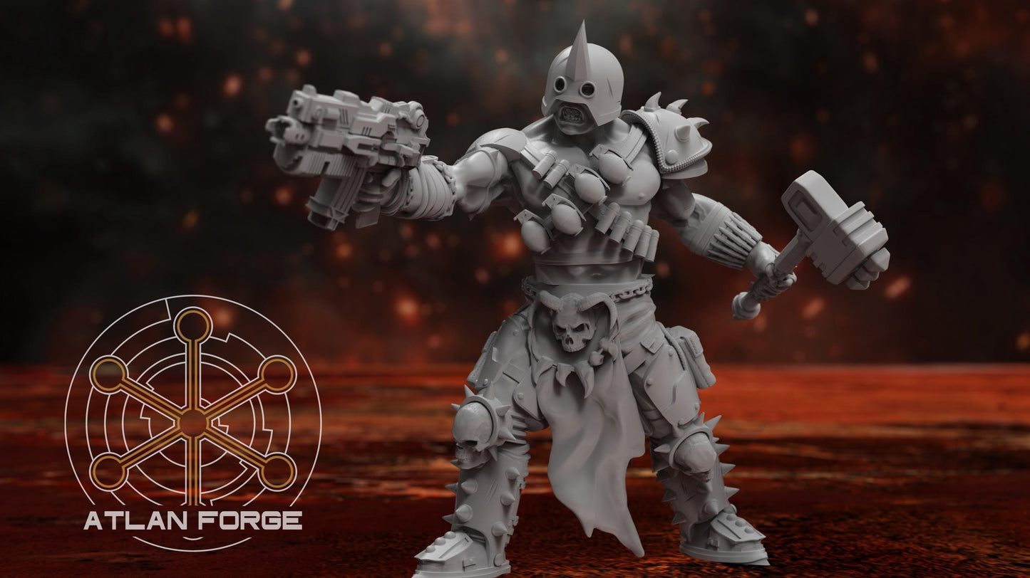 3d Printed Hades Cultists by Atlan Forge Miniatures