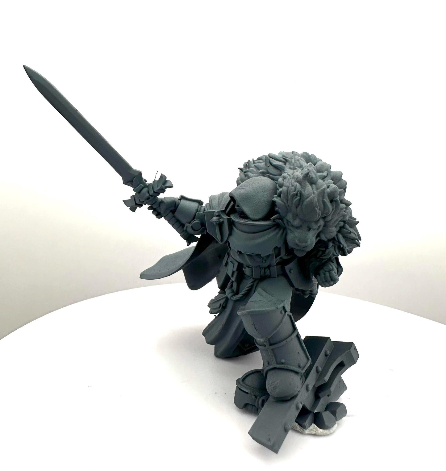 3d Printed Richard the Lion Heart by DakkaDakka Miniatures