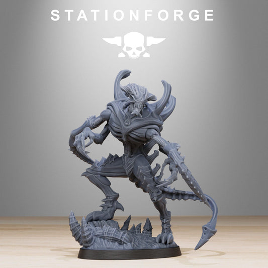 3D Printed Xenarid Void Stalker by StationForge Miniatures