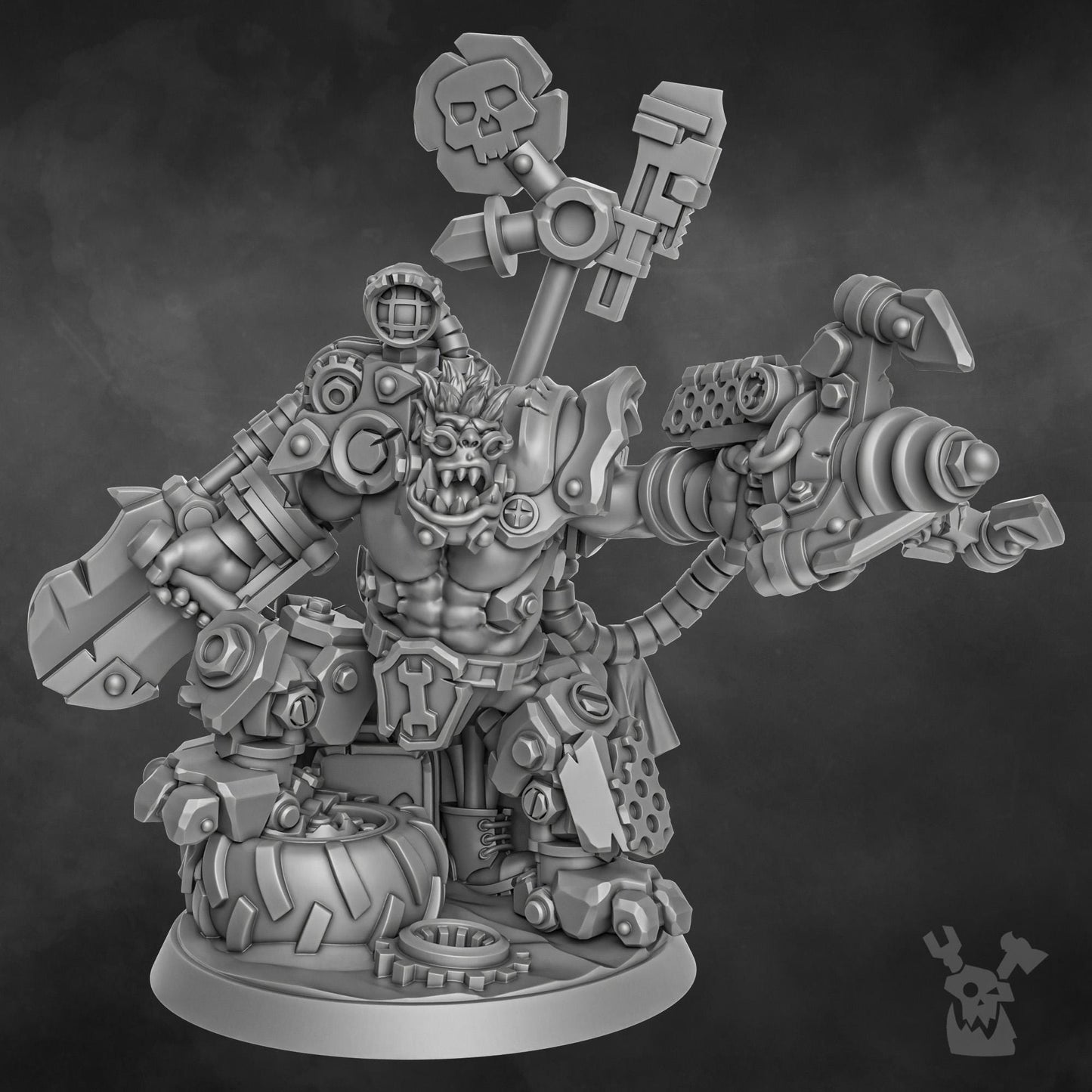 3d Printed Da Ork Tech by DakkaDakka Miniatures