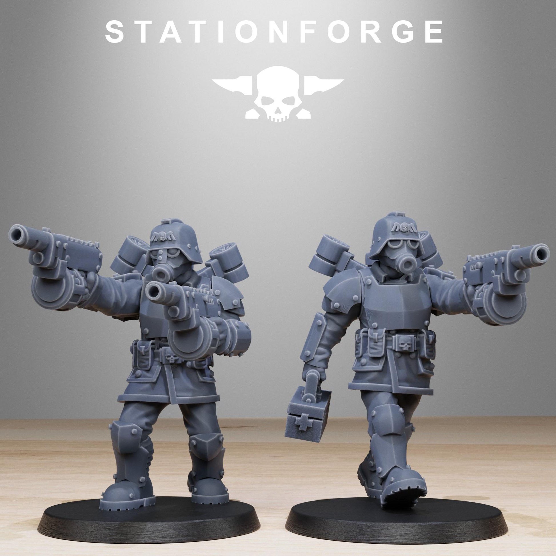 3D Printed GrimGuard Aerotroops by StationForge Miniatures – Last Hope ...