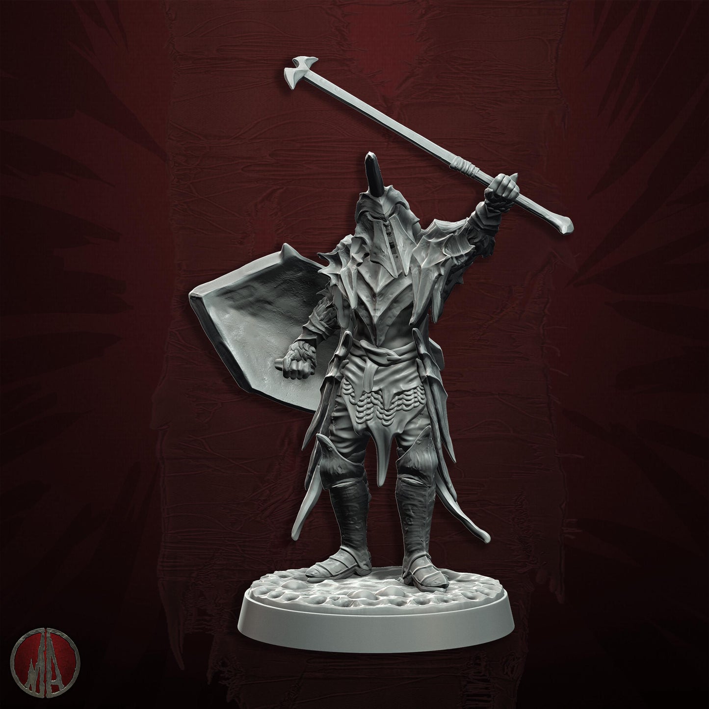 3D printed Orc Warriors by Monolith Arts