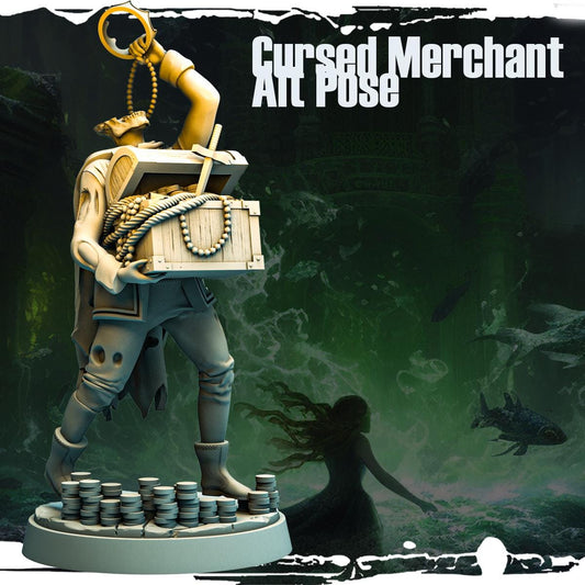 3d Printed Cursed Merchant by Monolith Arts