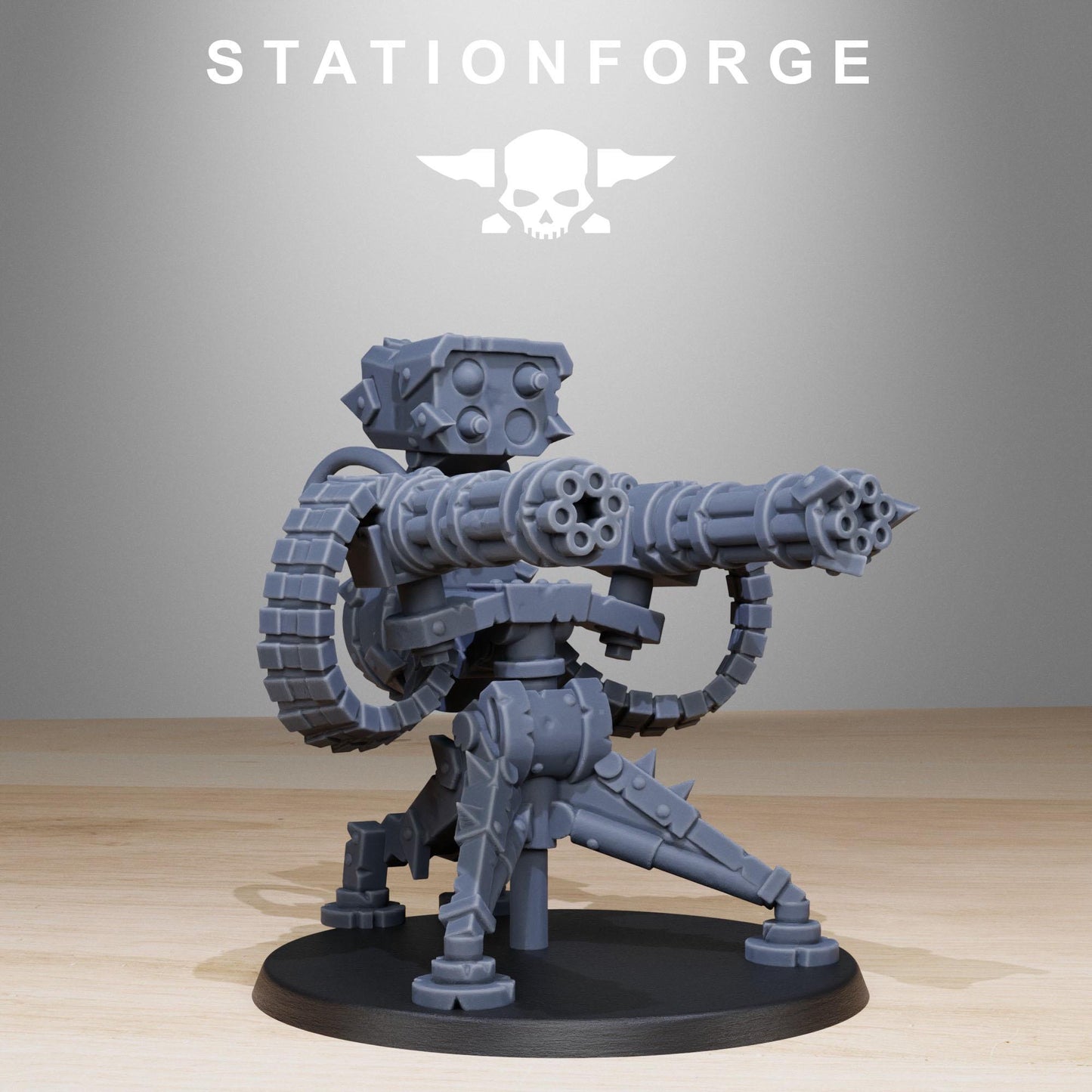 3D Printed Orkaz Team Fighters by StationForge Miniatures