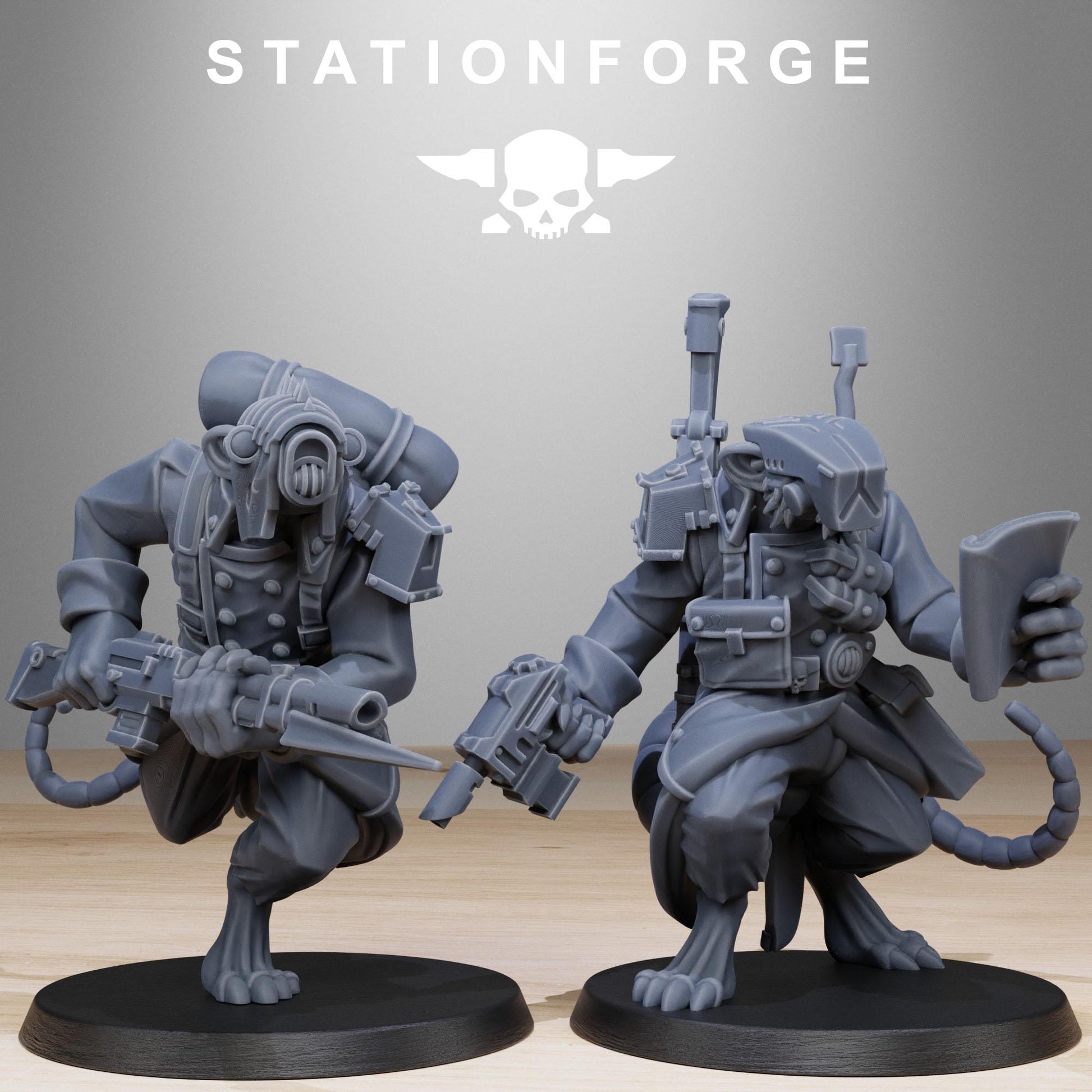 3D Printed GrimGuard Raticus by StationForge Miniatures – Last Hope ...