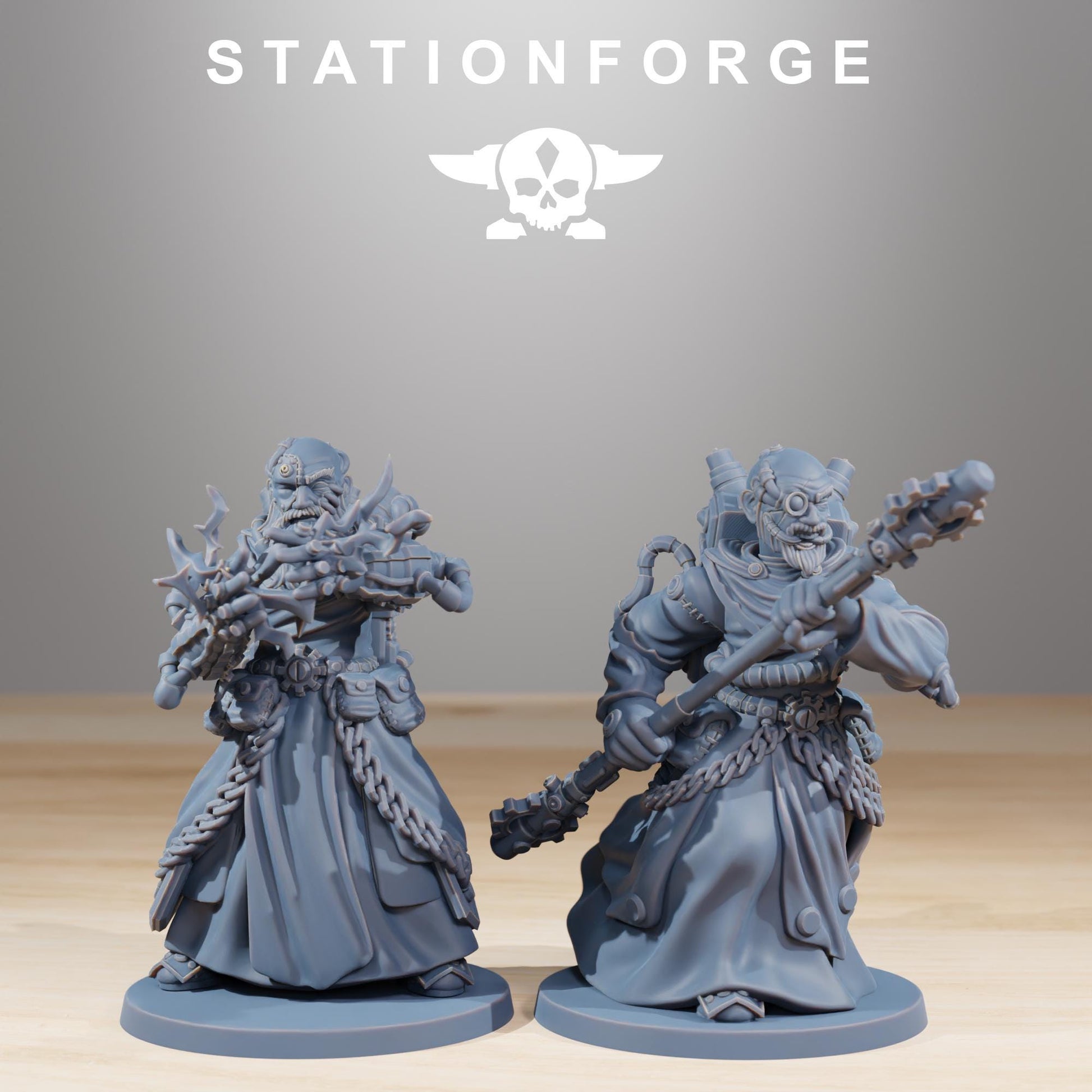 3D Printed Scavenger Preachers by StationForge Miniatures – Last Hope ...