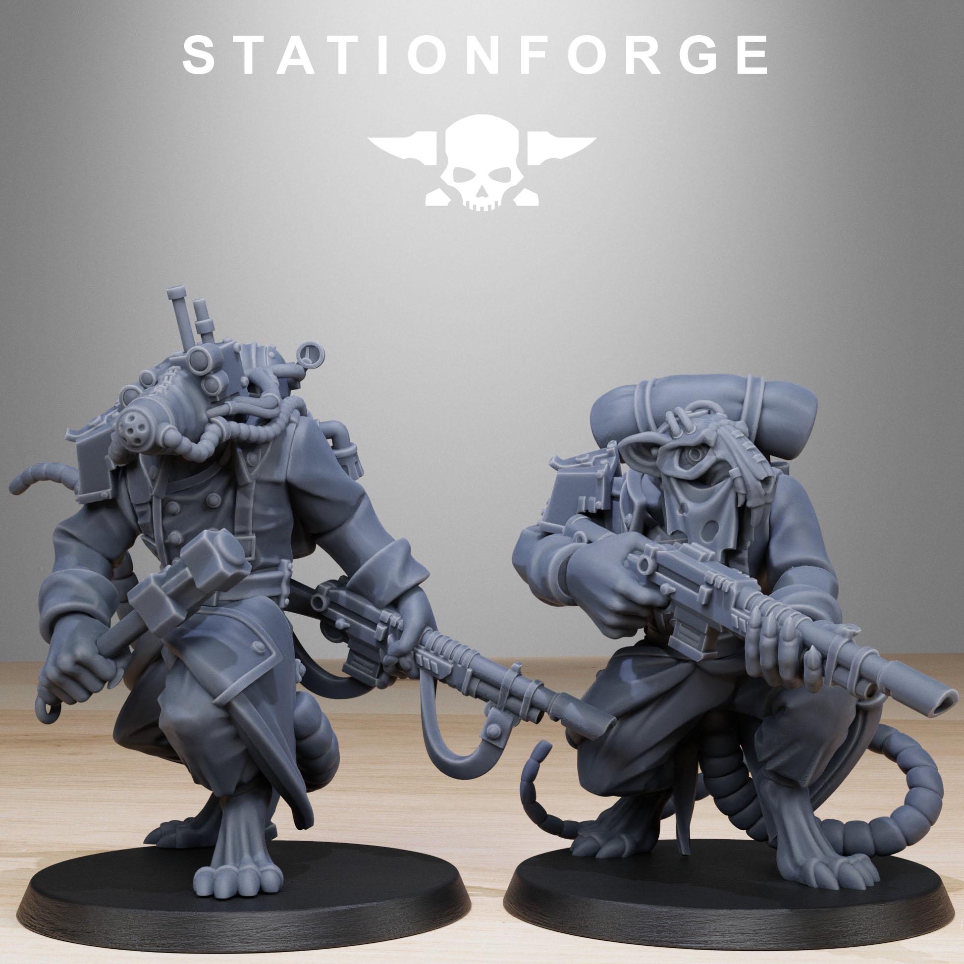 3D Printed GrimGuard Raticus by StationForge Miniatures – Last Hope ...