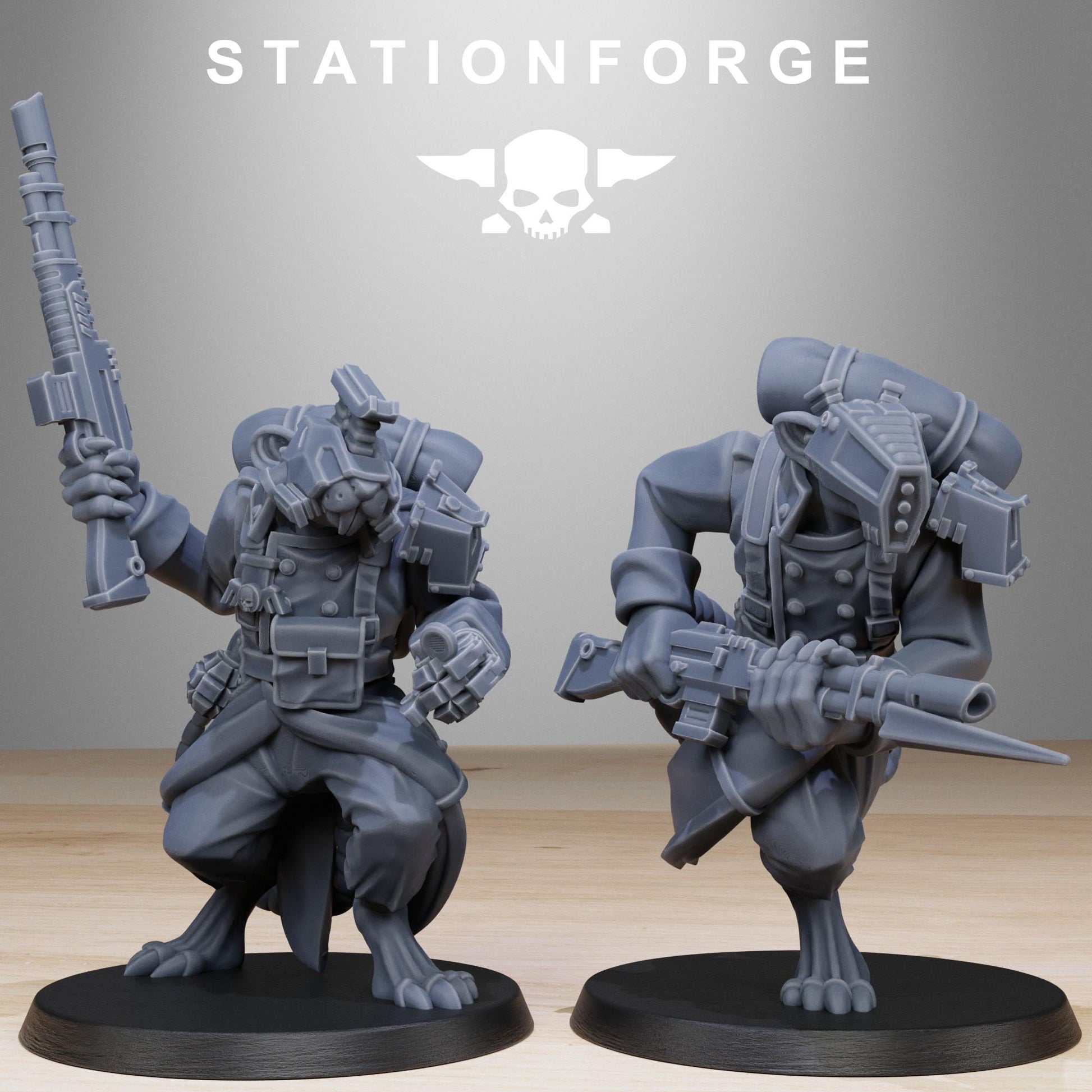 3D Printed GrimGuard Raticus by StationForge Miniatures – Last Hope ...