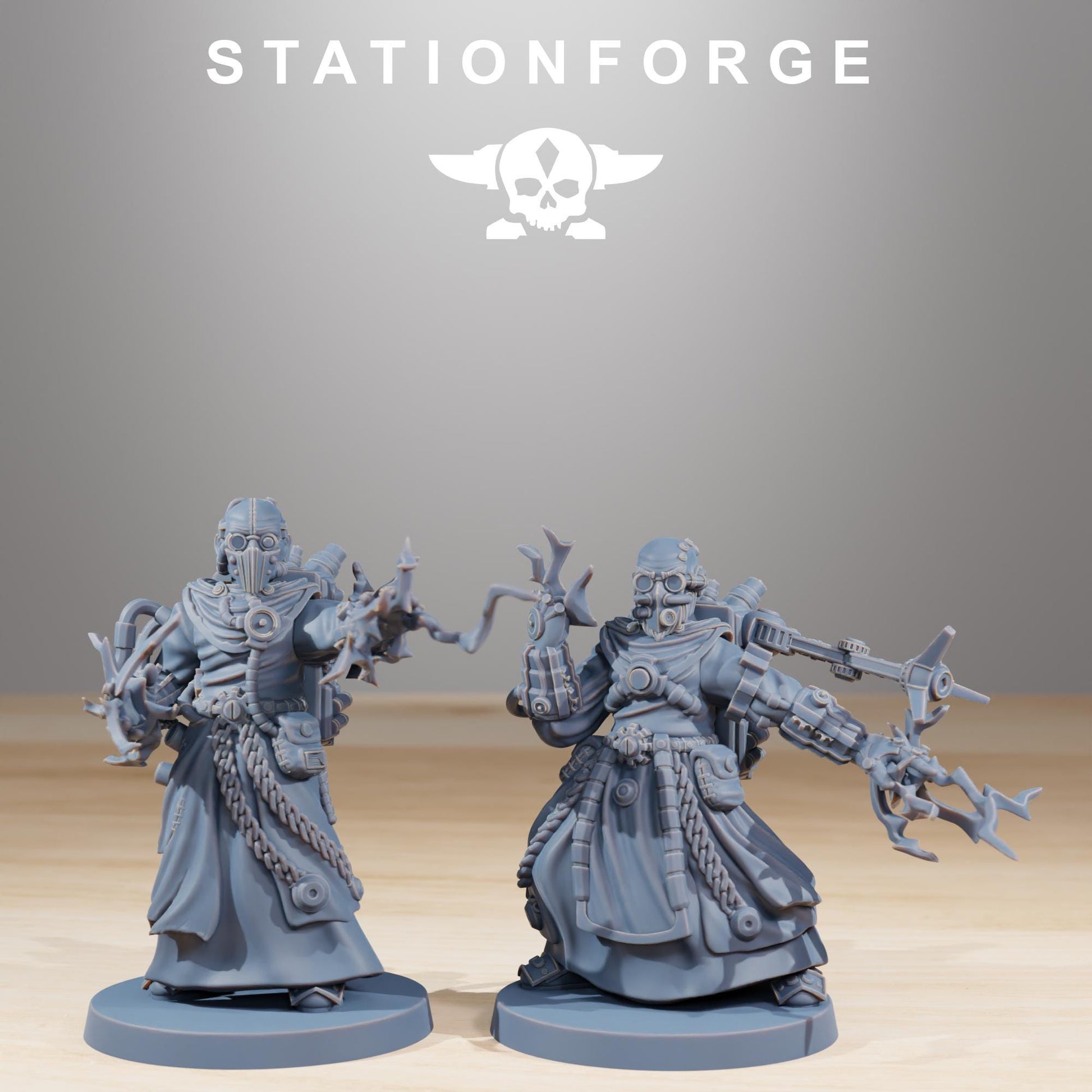 3D Printed Scavenger Preachers by StationForge Miniatures – Last Hope ...