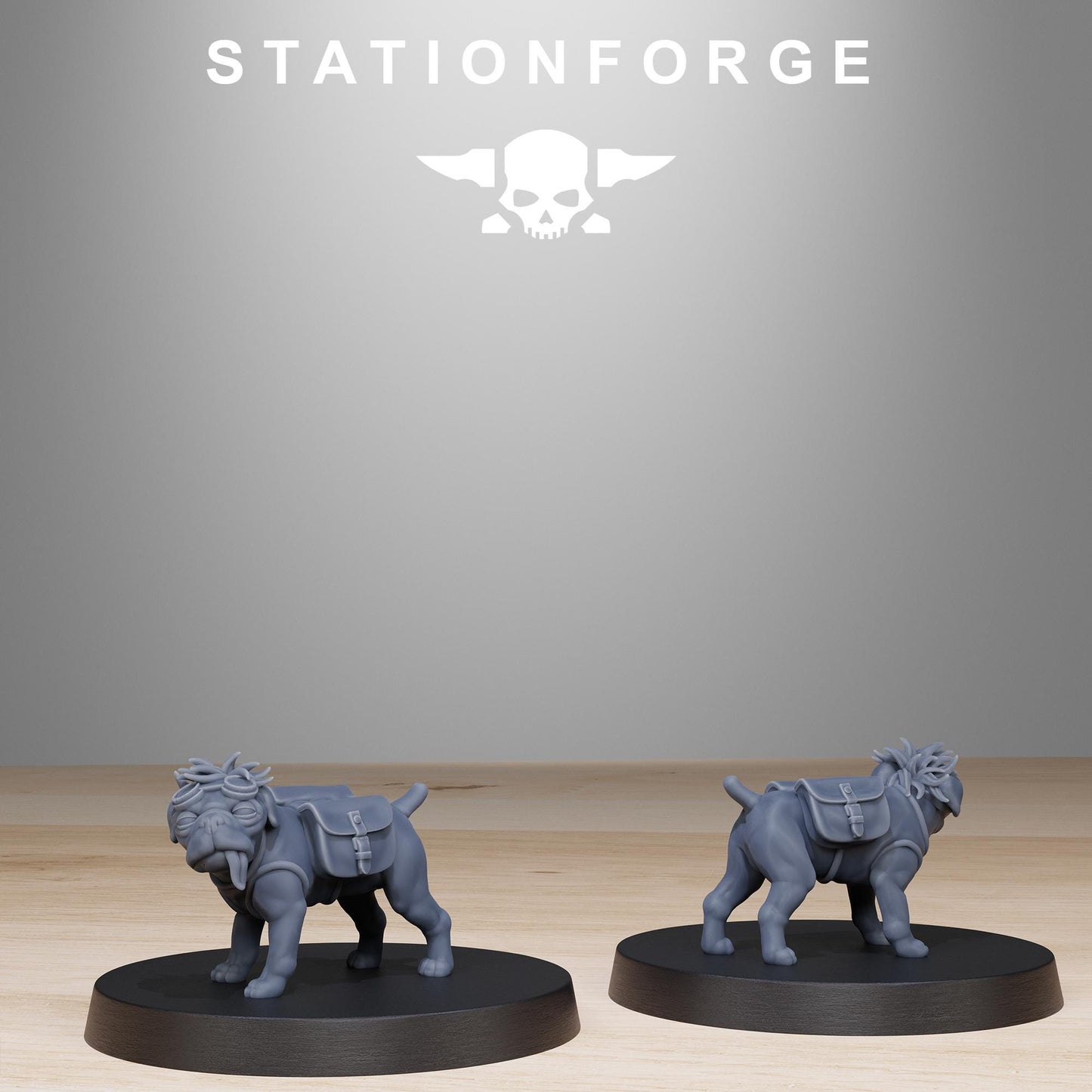 3D Printed GrimGuard Skulldart Trappers by StationForge Miniatures