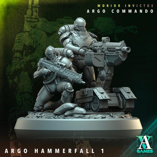 3D Printed Argo Hammerfall by Archvillain Games