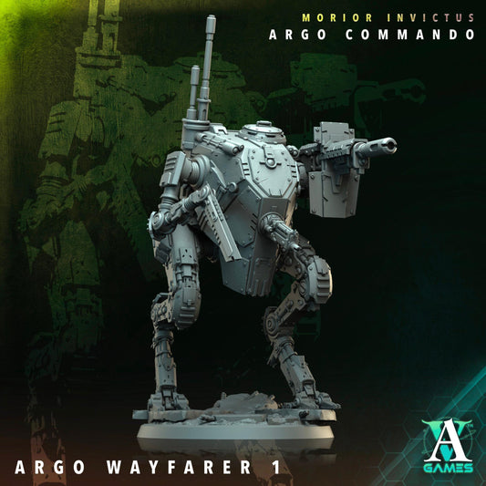 3D Printed Argo Wayfarer by Archvillain Games