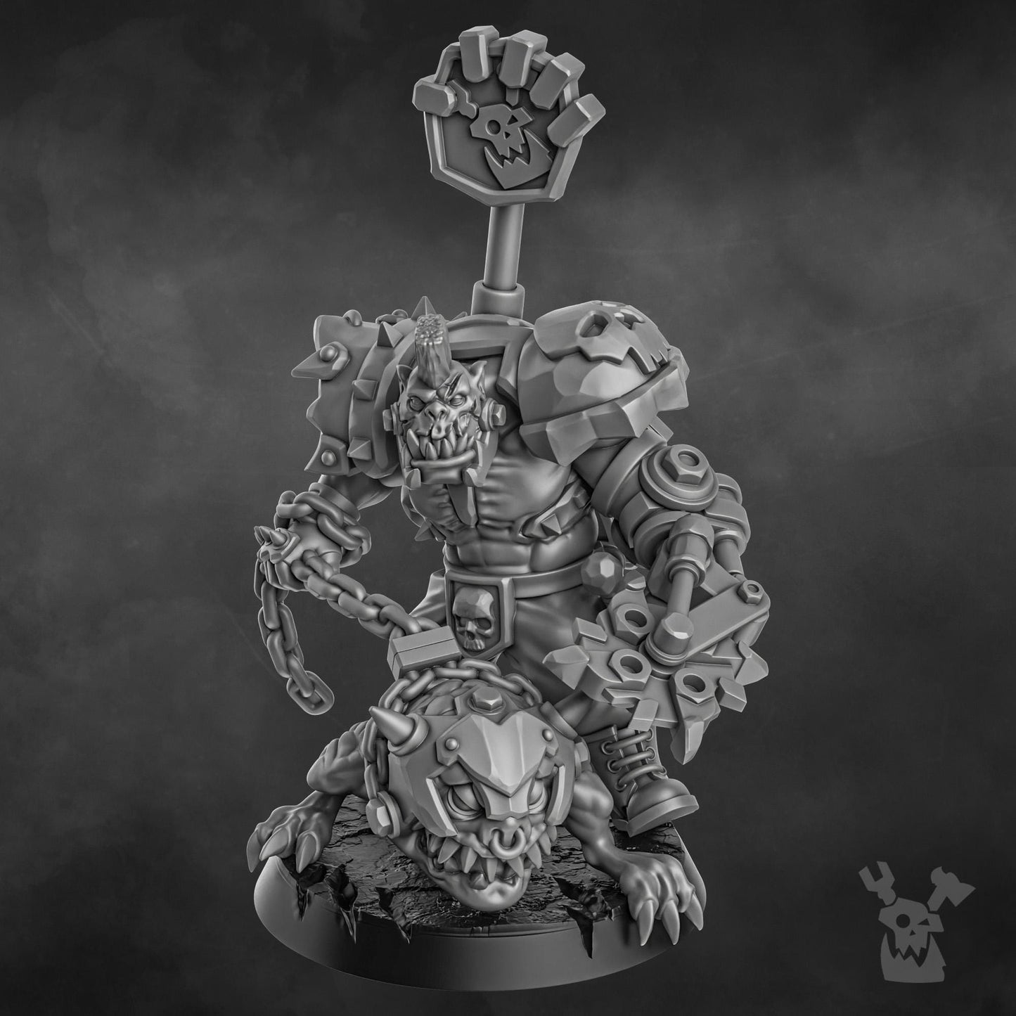 3d Printed Zargok Da Hogmasta by DakkaDakka Miniatures