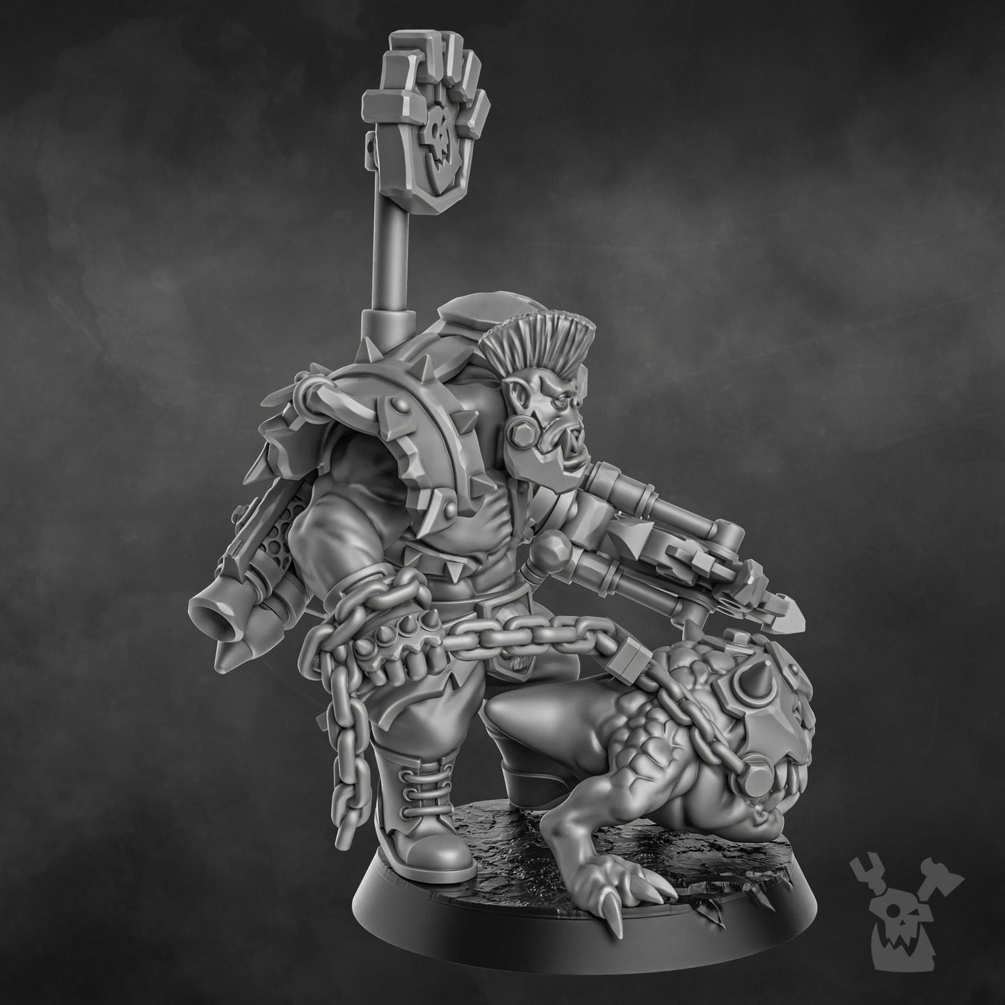 3d Printed Zargok Da Hogmasta by DakkaDakka Miniatures