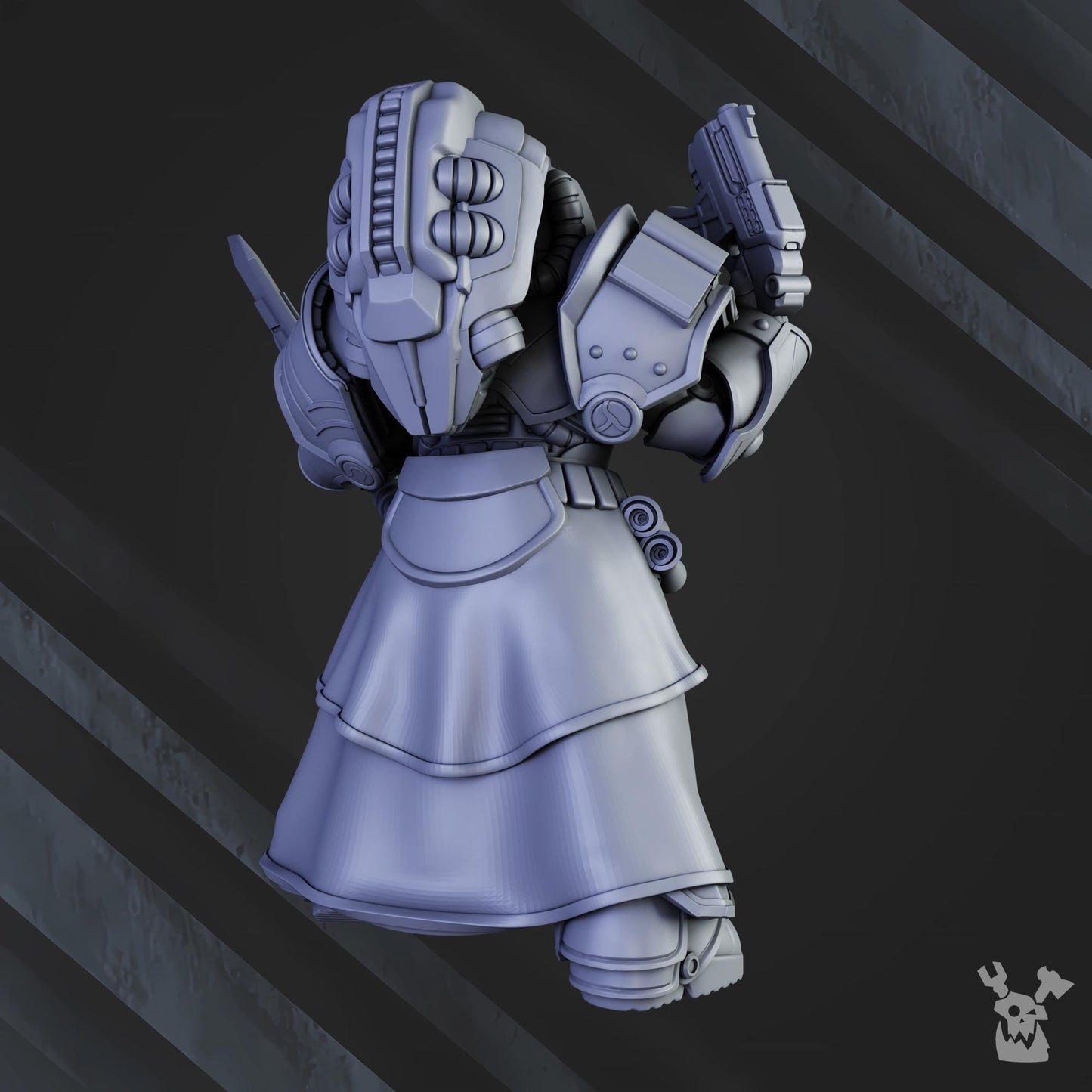 3D Printed Sir Laurence the Protector by DakkaDakka Miniatures