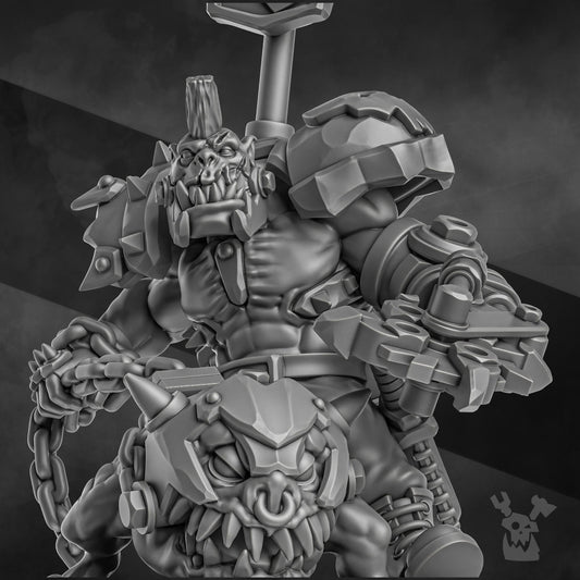 3d Printed Zargok Da Hogmasta by DakkaDakka Miniatures